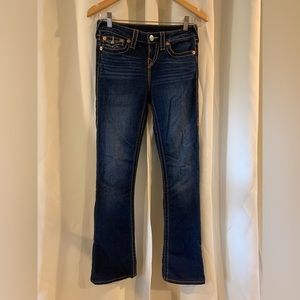 True Religion Size 26‎ RN112790 Denim Blue Jeans